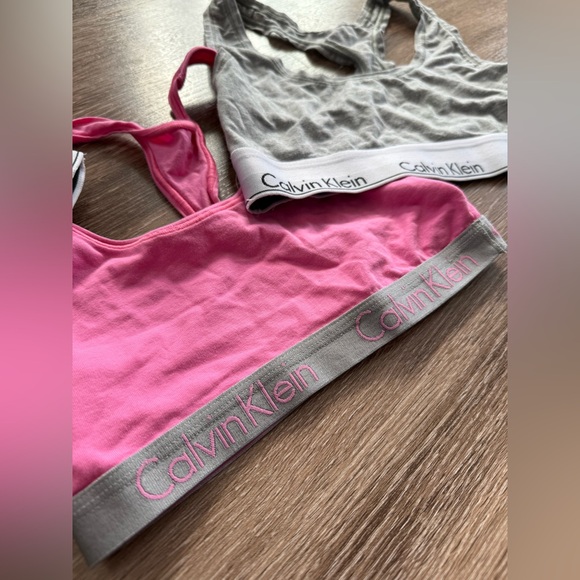 Calvin Klein bralettes size Small Icon Cotton Modal Unlined Bralette - Picture 3 of 4